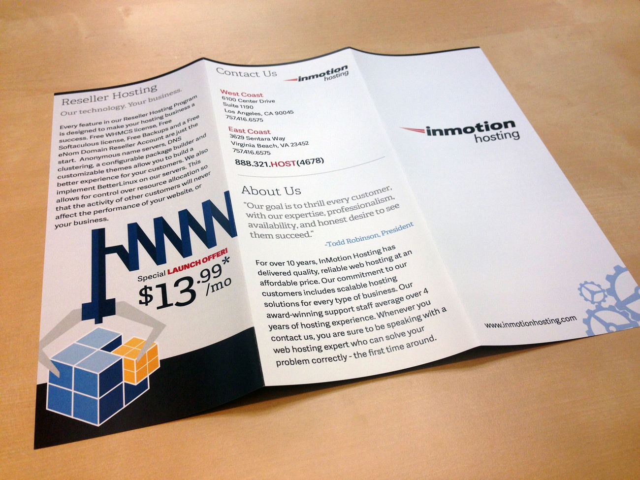 Brochure back