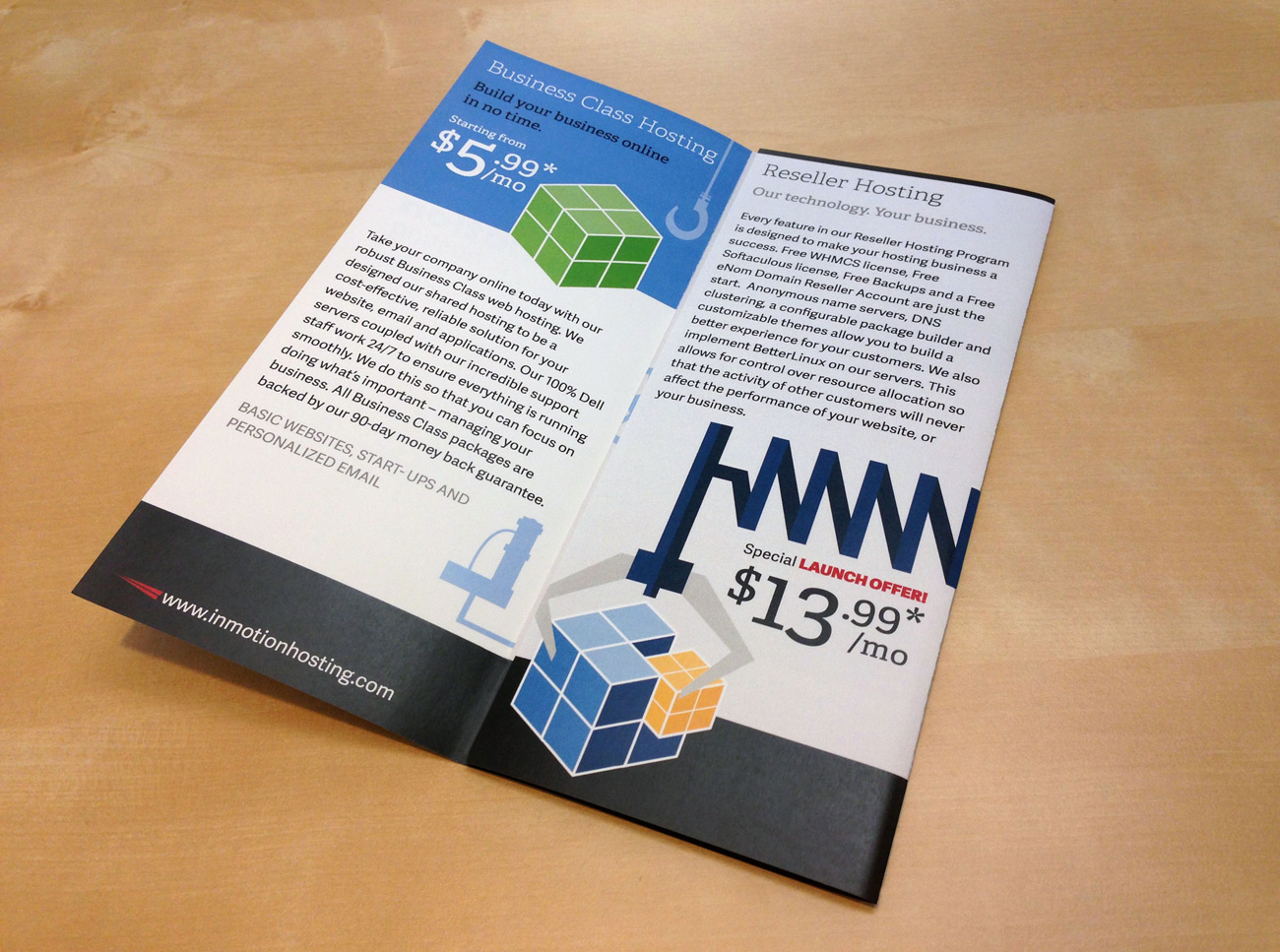 Brochure fold
