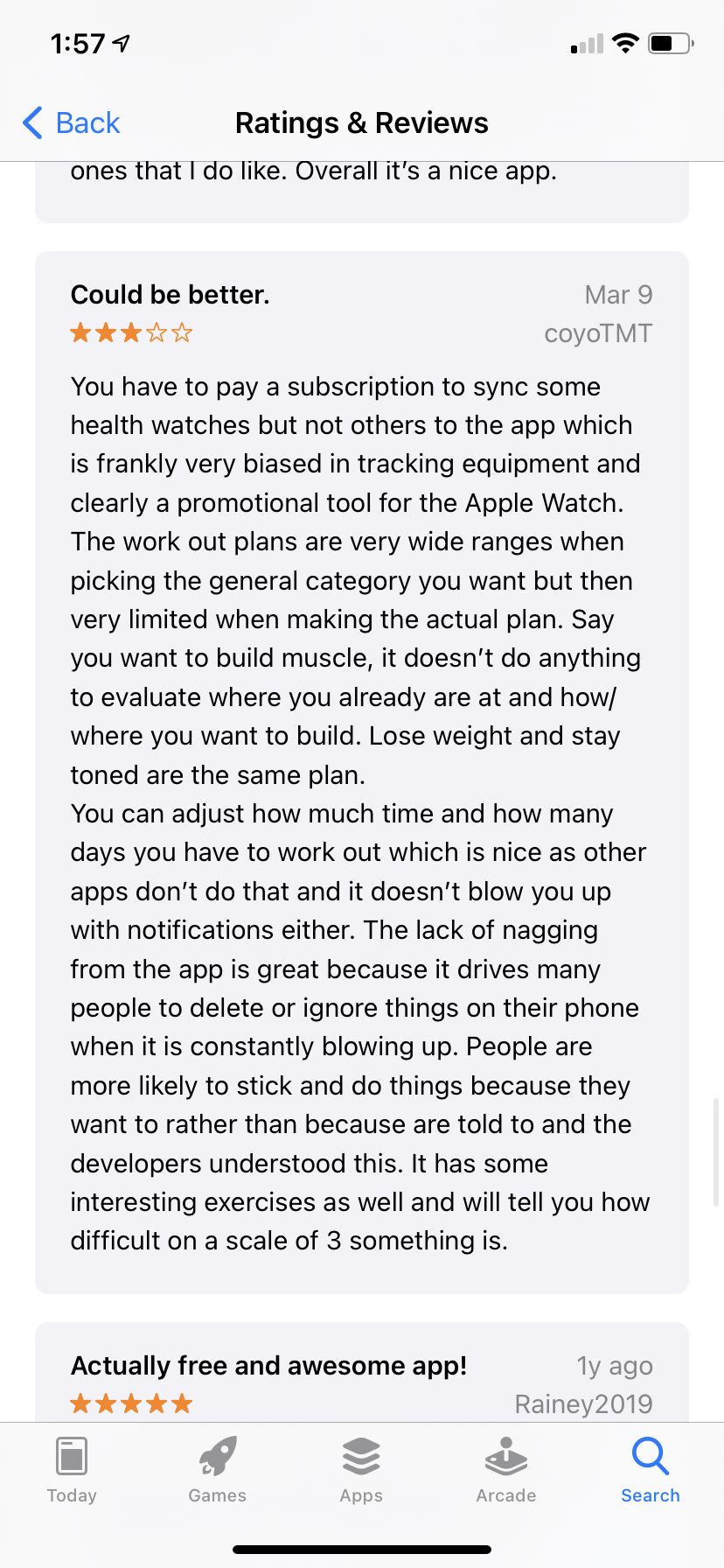 App Store review