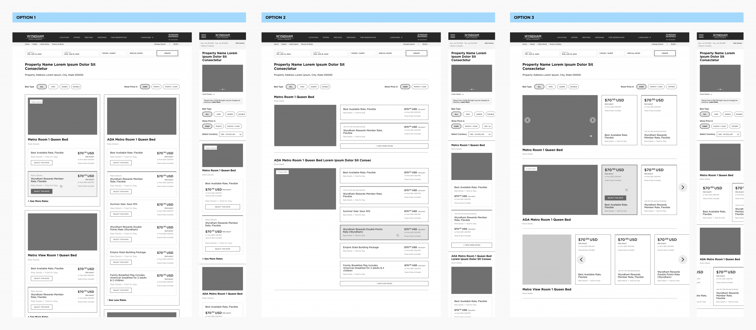 Earlier Exploration Wireframes
